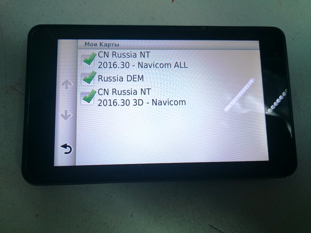 Обновление навигатора Garmin nuvi 3490