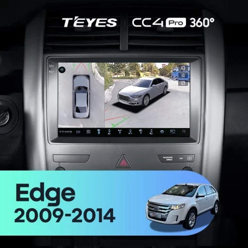 Штатная магнитола Teyes CC4 Pro 360 12/256 Ford Edge U387 (2009-2014)