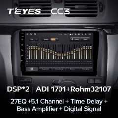 Штатная магнитола Teyes CC3 6/128 Volvo S80 1 (1998-2006)