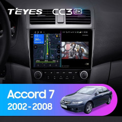 Штатная магнитола Teyes CC3 2K 360 6/128 Honda Accord 7 (2002-2008) F2
