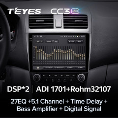 Штатная магнитола Teyes CC3 2K 360 6/128 Honda Accord 7 (2002-2008) F2