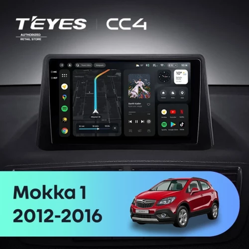 Штатная магнитола Teyes CC4 6/64 Opel Mokka 1 (2012-2016)