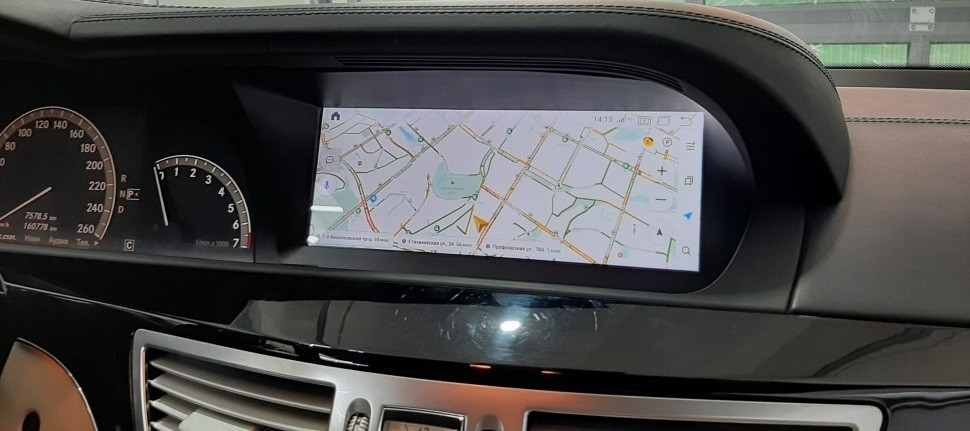 Штатная магнитола Radiola ТС-8250 Mercedes-Benz S класс (2005-2013)