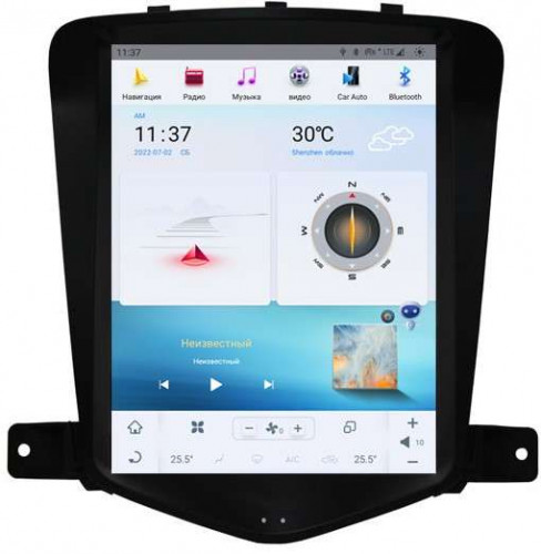 Штатная магнитола Tesla Carmedia ZF-1019-Q6 Chevrolet Cruze 2009-2012