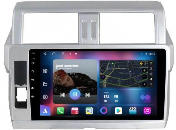 Штатная магнитола FarCar TM347/531M Toyota Land Cruiser Prado 150 2013-2017