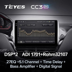 Штатная магнитола Teyes CC3 2K 360 6/128 Peugeot 2008 (2013-2020)