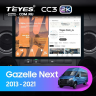 Штатная магнитола Teyes CC3 2K 4/64 для GAZ Gazelle Next (2013-2021) F1 (13")
