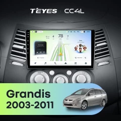 Штатная магнитола Teyes CC4L 6/64 Mitsubishi Grandis 1 (2003-2011) F2