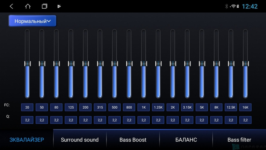 Штатная магнитола Parafar PF898XHD Dodge
