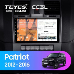 Штатная магнитола Teyes CC3L 4/32 UAZ Patriot (2012-2016)