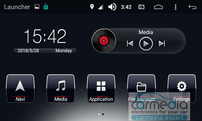 Навигационный блок Carmedia DZ-221 Audi A5 2017+
