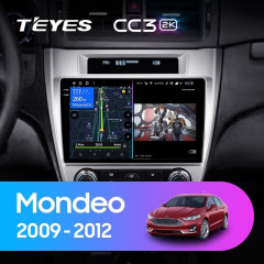 Штатная магнитола Teyes CC3 2K 4/64 Ford Mondeo (2009-2012) F3 (US EDITION)