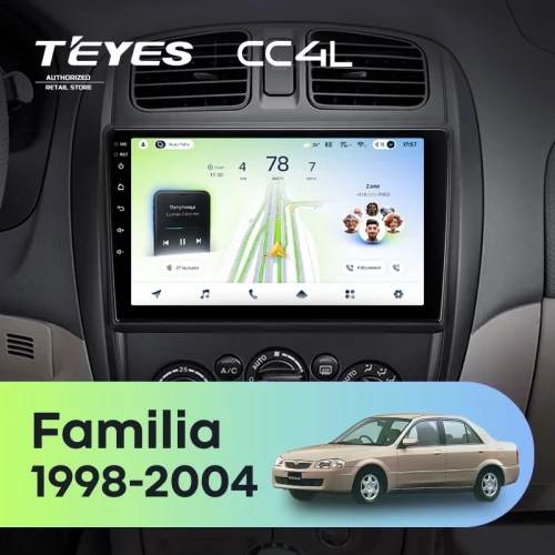 Штатная магнитола Teyes CC4L 6/64 Mazda Familia (BJ) (1998-2004)