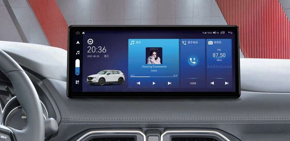 Штатная магнитола Carmedia HP-M1212 Mazda CX-5 2017+