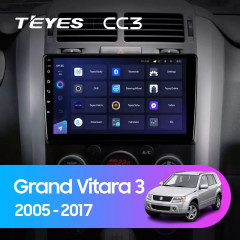 Штатная магнитола Teyes CC3 4/64 Suzuki Grand Vitara 3 (2005-2017) 7"