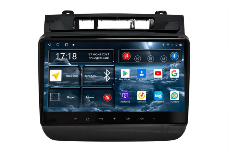 Штатная магнитола Redpower 71143 Volkswagen Touareg 2 (02.2010-07.2018) (глянец)