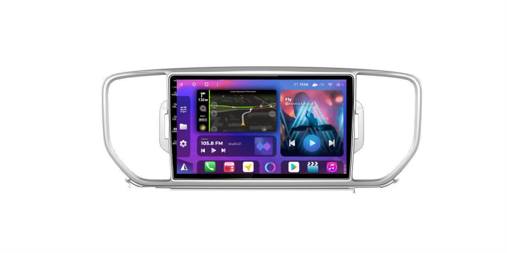 Штатная магнитола FarCar HL576M Kia Sportage 2016-2018