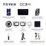 Штатная магнитола Teyes CC3 2K 4/64 Honda Civic 7 (2000-2006) F3 Правый руль