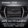 Штатная магнитола Teyes CC3 4/64 Hyundai Santa Fe 3 (2013-2016) Тип-C