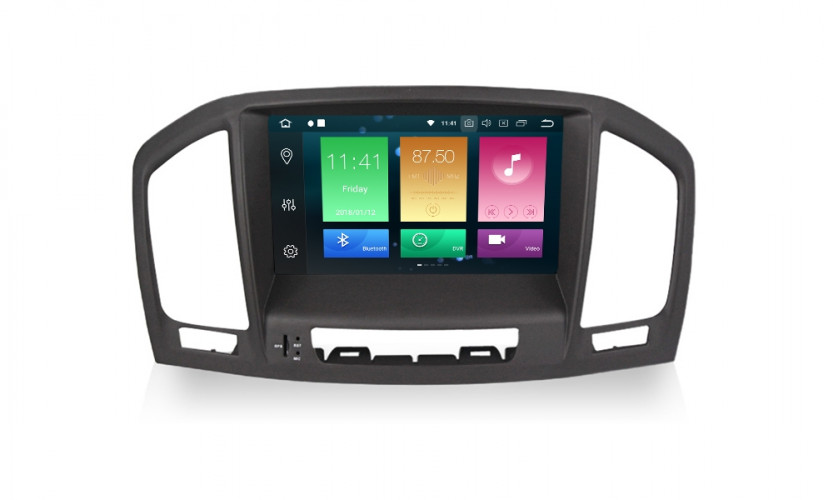 Штатная магнитола Carmedia MKD-8090-P6 Opel Insignia 2009–2013 дорестайл, взамен CD300 и CD400, черный