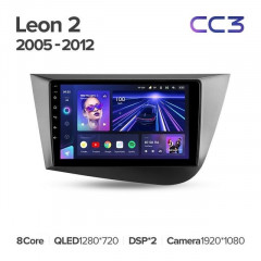 Штатная магнитола Teyes CC3L 4/32 Seat Leon 2 (2005-2012) F2