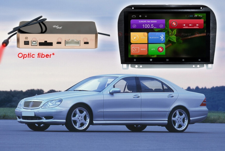 Штатная магнитола Redpower 31350 IPS DSP Mercedes-Benz S-класс (1998-2005)