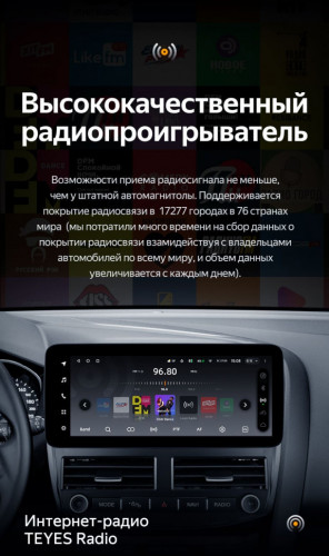 Штатная магнитола Teyes LUX ONE 6/128 Ford Focus 3 Mk 3 (2011-2019)