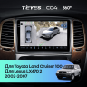 Штатная магнитола Teyes CC4 360 8/128 Lexus LX470 J100 2 (2002-2007) Тип-C