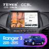 Штатная магнитола Teyes CC3L 4/64 Ford Ranger 3 (2011-2015) F1