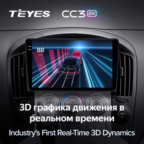 Штатная магнитола Teyes CC3 2K 4/64 Hyundai H1 TQ (2007-2015) F3