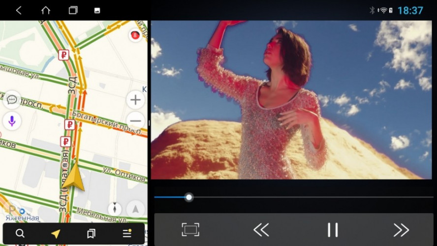 Штатная магнитола Parafar PF978UHD Honda CR-V 3 2006-2011