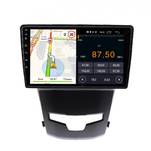 Штатная магнитола Parafar PF355FHD SsangYong Actyon 2013+