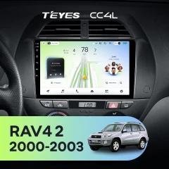 Штатная магнитола Teyes CC4L 4/64 Toyota RAV4 2 CA20 (2000-2003) F3