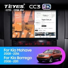 Штатная магнитола Teyes CC3 2K 6/128 Kia Mohave (2008-2016) (13")