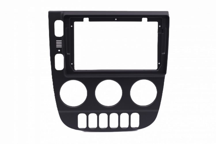 Переходная рамка Mercedes-Benz ML-Class W163 (1997-2005) (чёрная) (9")