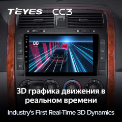 Штатная магнитола Teyes CC3 4/64 Kia Carnival UP GQ (2002-2006)