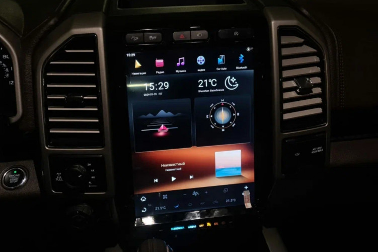 Штатная магнитола Tesla Carmedia ZF-1306A-S3-GE Ford F150 (2015-2019)