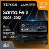 Штатная магнитола Teyes LUX ONE 6/128 Hyundai Santa Fe 2 (2006-2012)
