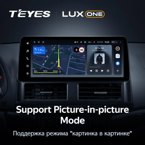 Штатная магнитола Teyes LUX ONE 6/128 Hyundai Santa Fe 2 (2006-2012)