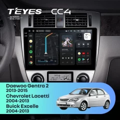 Штатная магнитола Teyes CC4 8/128 Chevrolet Lacetti J200 (2004-2013) F1 Тип-A