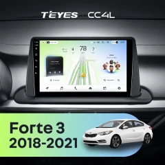Штатная магнитола Teyes CC4L 6/64 Kia Forte 3 (2018-2021)