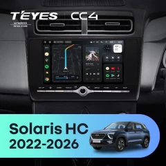 Штатная магнитола Teyes CC4 6/64 Solaris HC (2022-2026) с кнопками