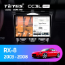 Штатная магнитола Teyes CC3L WiFi 2/32 Mazda RX-8 SE (2003-2008)