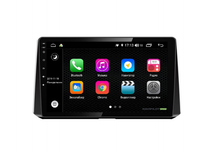 Штатная магнитола NaviPilot DROID9L 4G Toyota Corolla (2019+)