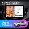 Штатная магнитола Teyes CC3 2K 6/128 Lada Vesta Cross Sport (2015-2022) F1 (11")
