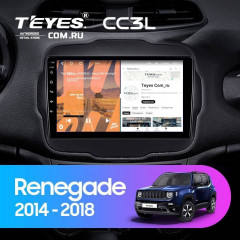 Штатная магнитола Teyes CC3L 4/32 Jeep Renegade (2014-2018)