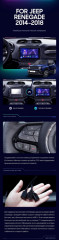 Штатная магнитола Teyes CC3L 4/32 Jeep Renegade (2014-2018)