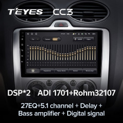 Штатная магнитола Teyes CC3 4/32 Ford Focus 2 Mk 2 (2004-2011) F1
