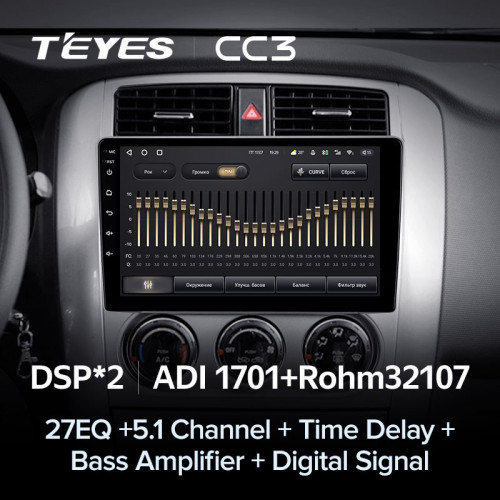 Штатная магнитола Teyes CC3 4/32 Suzuki Liana 1 (2004-2008)