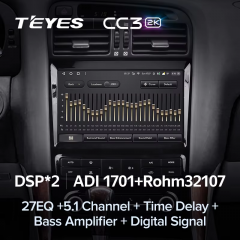Штатная магнитола Teyes CC3 2K 360 6/128 Lexus GS300 2 S160 (1997-2004) Тип-B